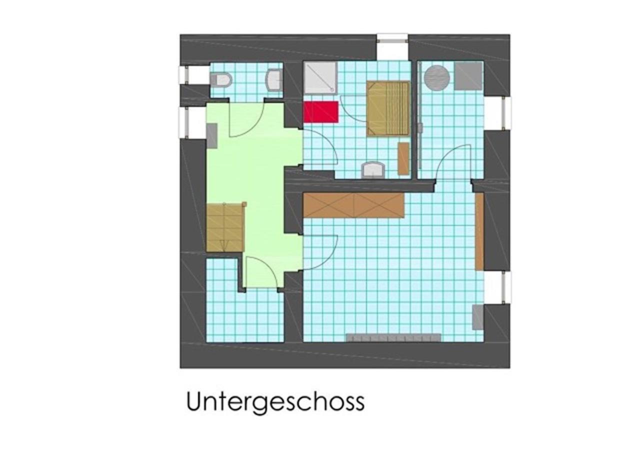 Villa Schnuck - Das Rote Ferienhaus Bad Gastein Buitenkant foto