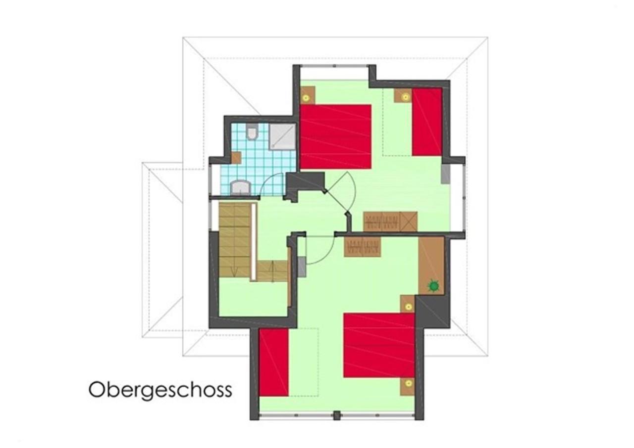 Villa Schnuck - Das Rote Ferienhaus Bad Gastein Buitenkant foto